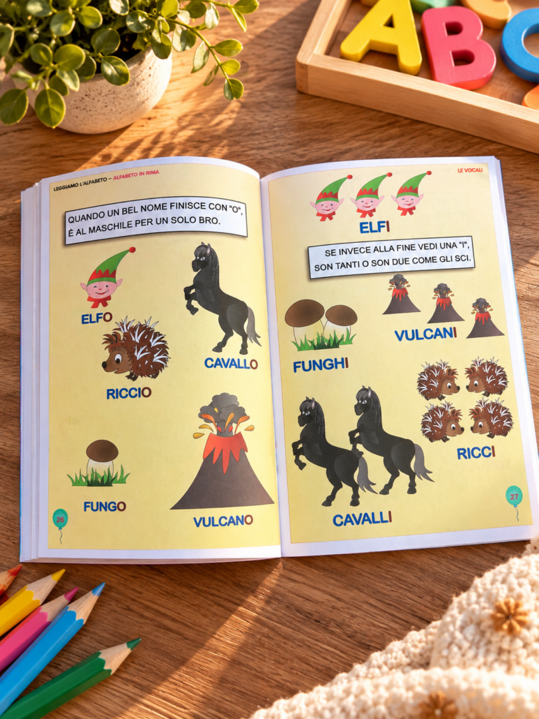 Alfabeto in rima – libro per bambini